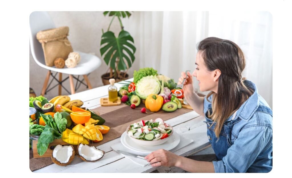 Eat a Nutrient-Rich Diet for Healthy Hair Color