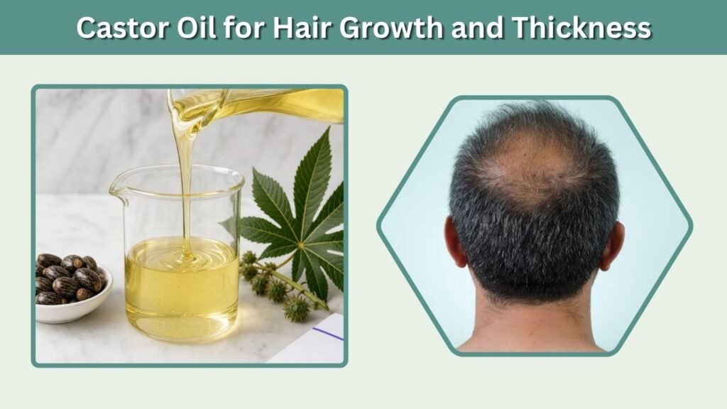 Castor Oil for Hair Growth and Thickness