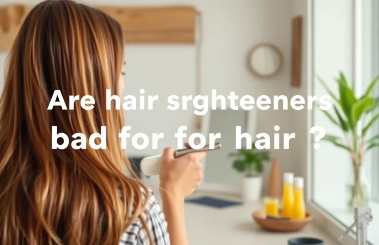 Are Hair Straighteners Bad for Hair? Understanding the Risks Involved