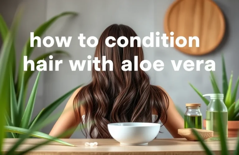 How to Use Aloe Vera for Deep Conditioning Your Hair Effectively