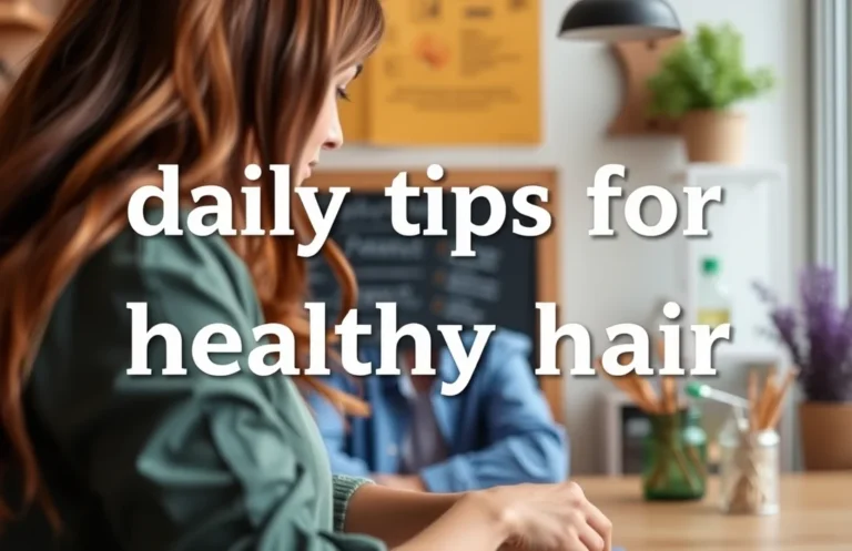 Daily Tips for Nourishing and Revitalizing Your Hair Health