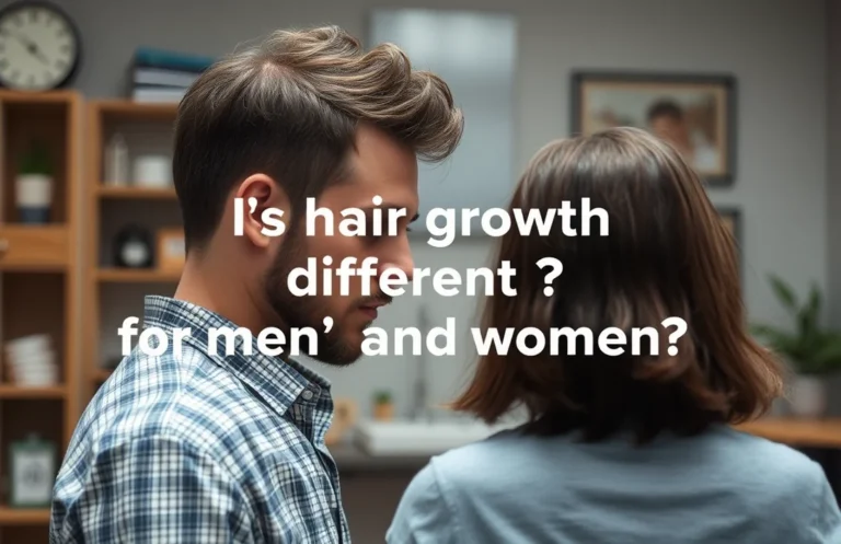 Understanding Hair Growth Differences Between Men and Women
