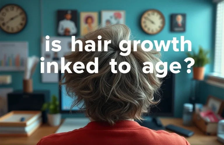 Understanding the Link Between Hair Growth and Age-Related Changes
