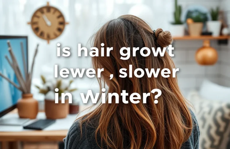 Does Winter Slow Hair Growth? Understanding Seasonal Effects