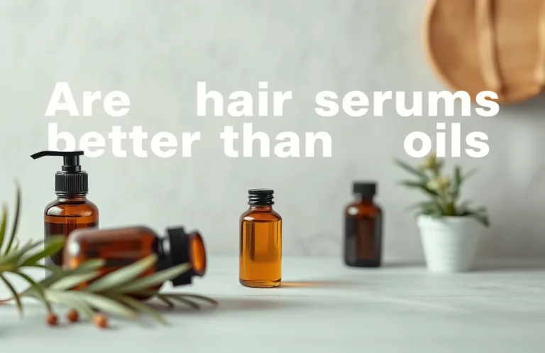 Hair Serums vs. Oils: Key Differences and Benefits for Hair Care