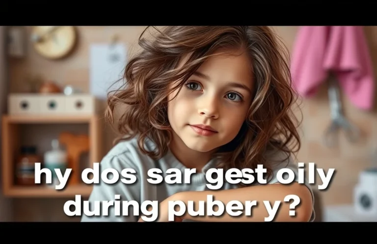 Understanding Oily Hair During Puberty: Hormonal Changes Explained