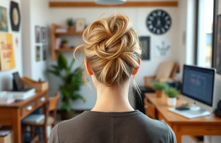 Effortlessly Chic: Mastering the Art of Cute Messy Buns
