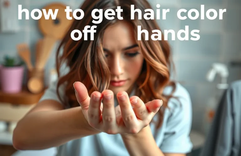 Erase the Evidence: Quick Tricks to Remove Hair Dye from Skin
