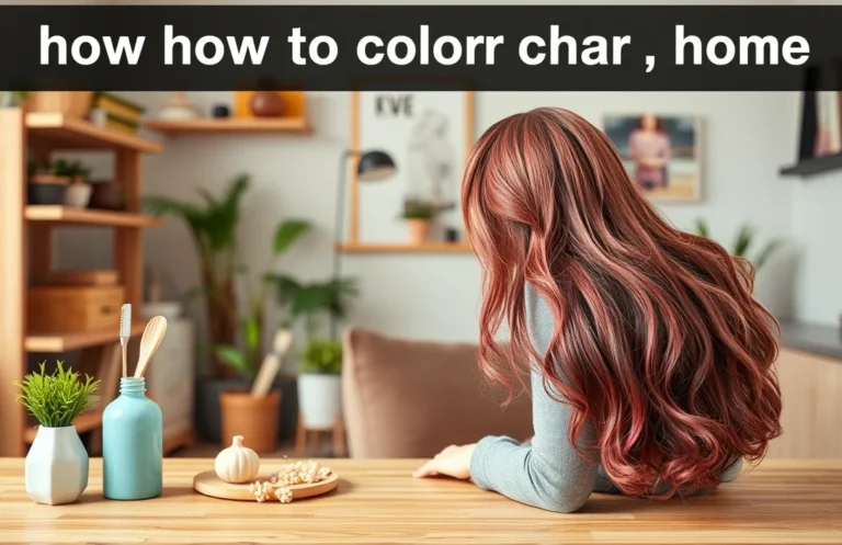 Transform Your Look: 5 Easy Steps to Color Hair at Home