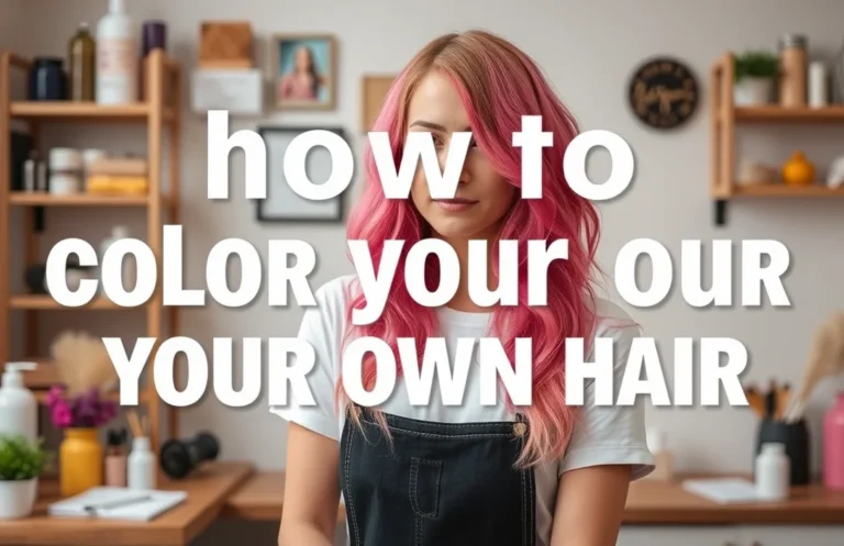 DIY Hair Color Magic: Transform Your Look from Home!