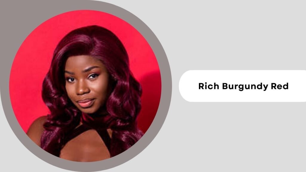 Rich Burgundy Red: Bold & Sophisticated