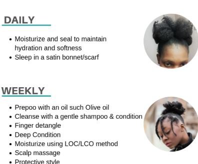 4C Hair Routine: The Complete Daily, Weekly & Monthly Care Routine for Healthy Natural Hair