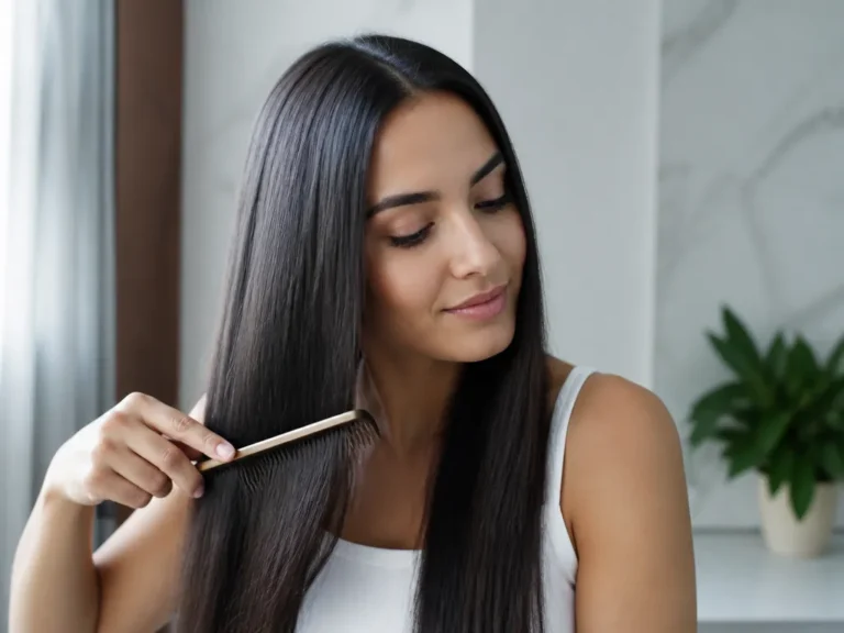 Can i comb my hair after keratin treatment?