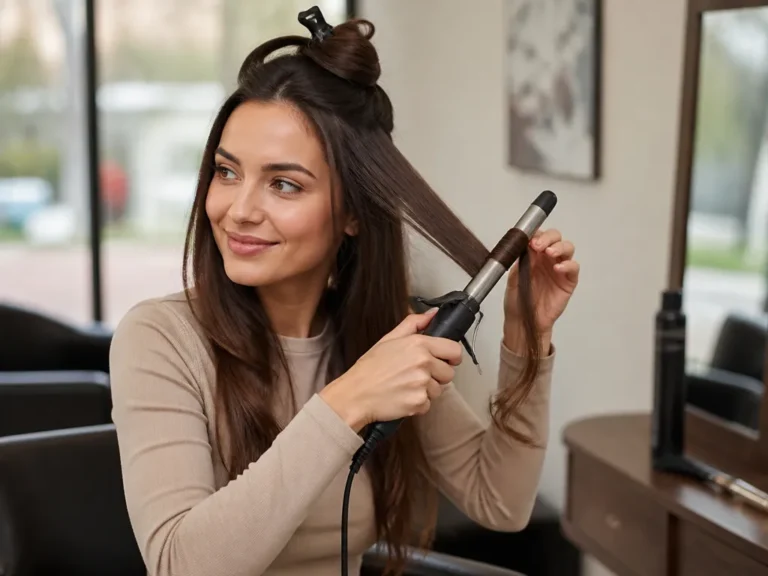 Can you curl hair after keratin treatment?