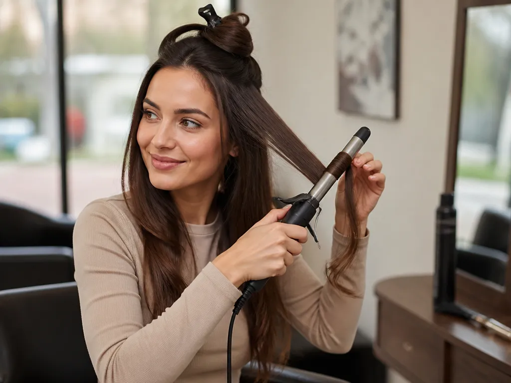 Can you curl hair after keratin treatment?