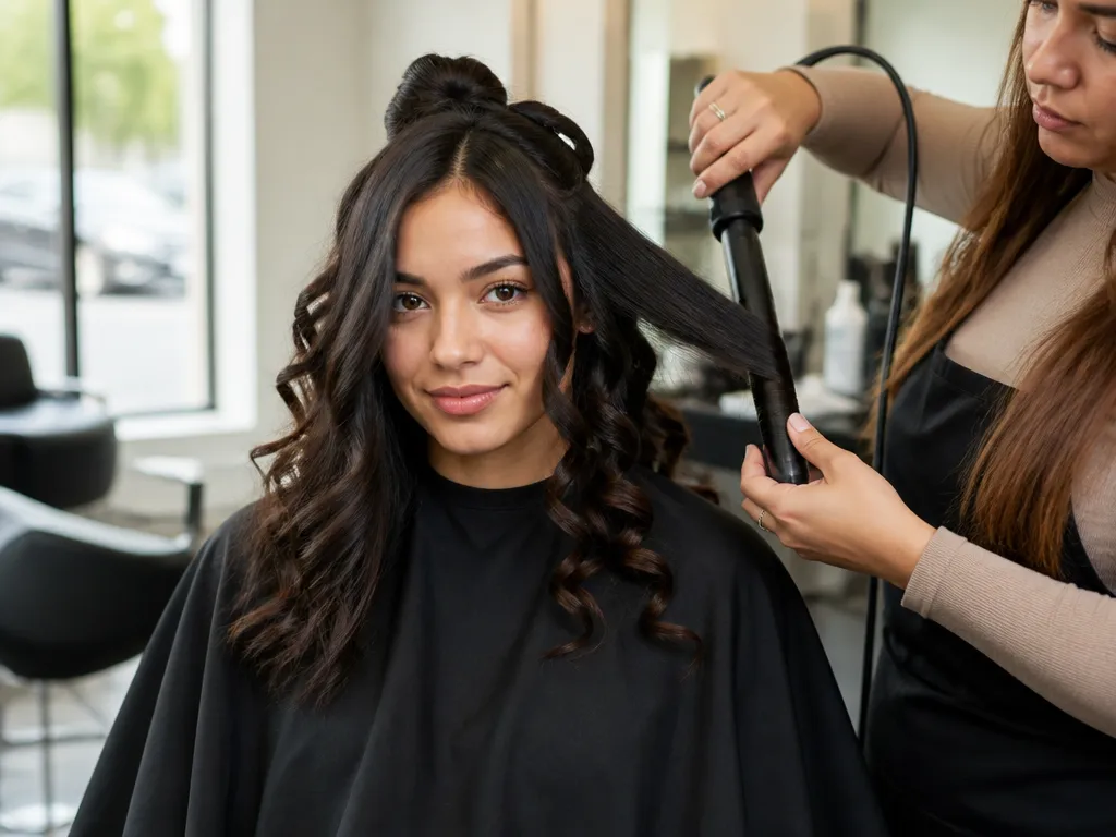 Can you curl your hair with keratin treatment?