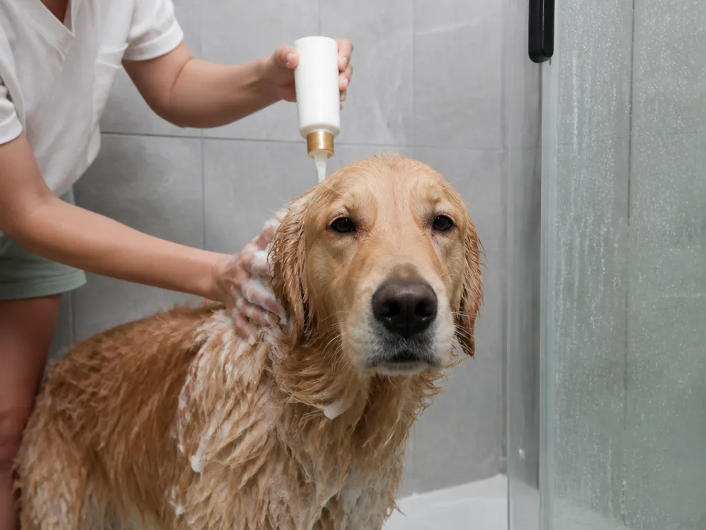 Can you use human hair conditioner on dogs?