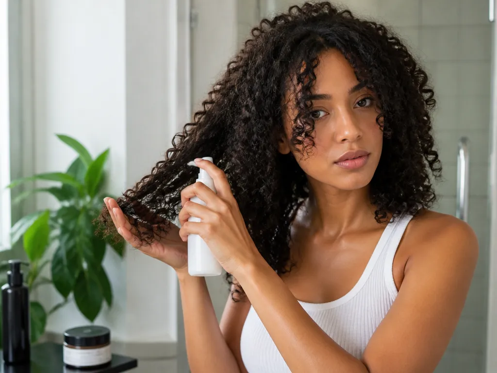 Common Mistakes That Ruin Curls - How to apply leave in conditioner to curly hair?