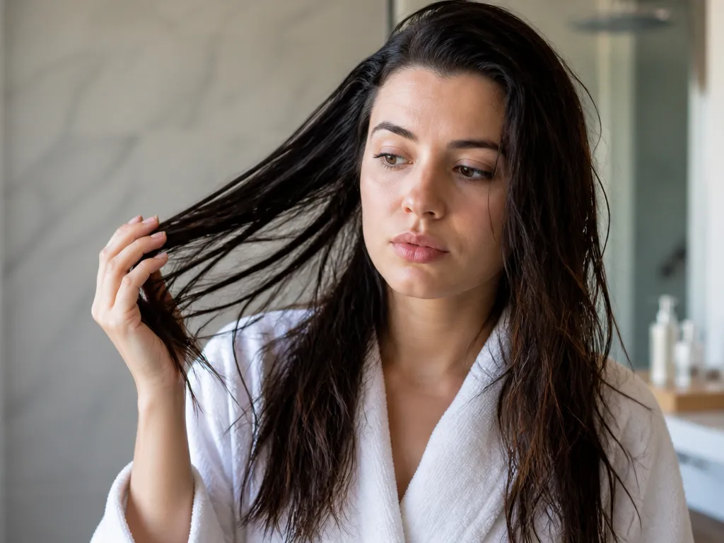 Mistakes Causing Limp Or Greasy Hair - Is it good to leave conditioner in your hair?