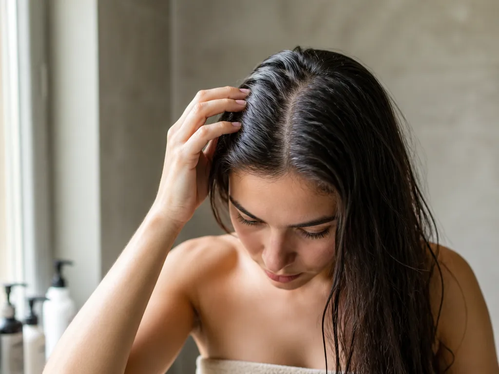 Mistakes Leading To Oily Roots - Can conditioner make your hair greasy?