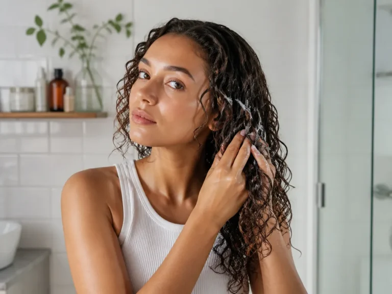 What does leave in conditioner do to curly hair?