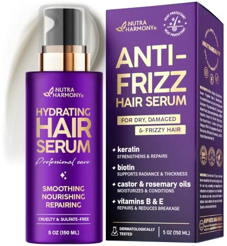 best anti frizz serum for post wash styling
