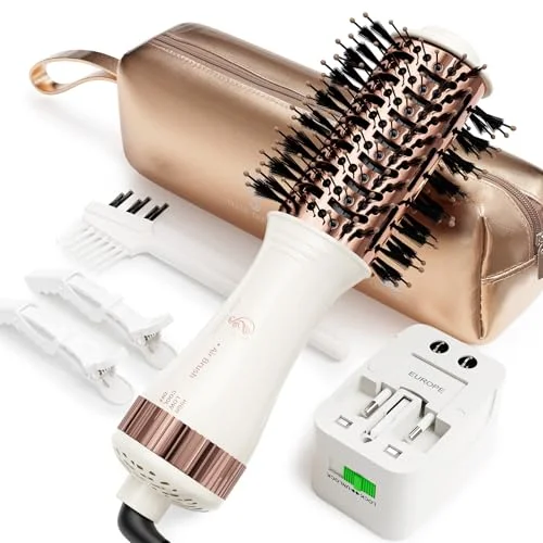 best dual voltage travel hot air brush