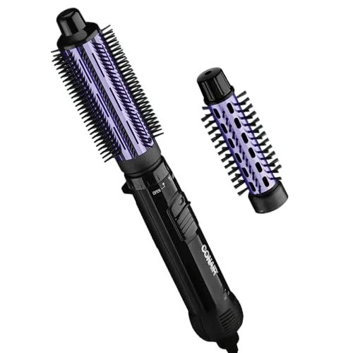 best hot air brush with curling attachments