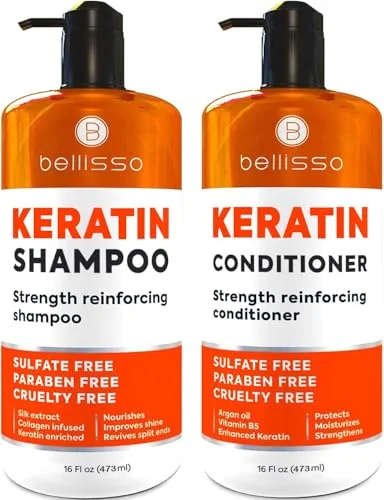 best shampoo conditioner for keratin hair